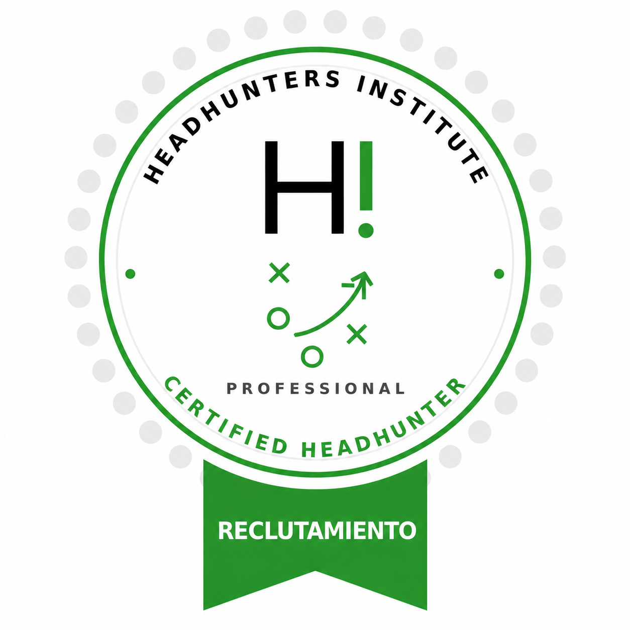 Badge Reclutamiento — Headhunters Institute